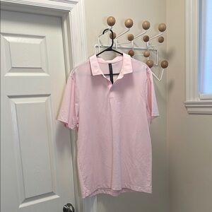 Lululemon Athletica Polo Shirt - Pink - XL